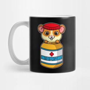 Adorable Mouse Antidepressant Pets Fix Depression Mug